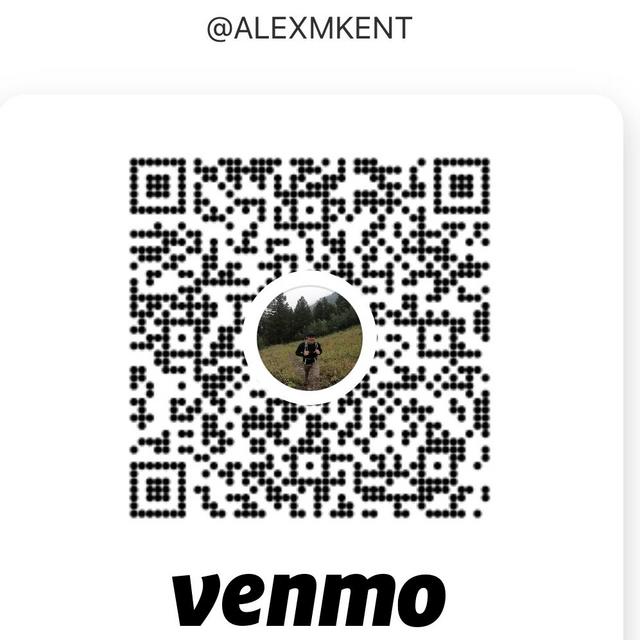 Venmo @ ALEXMKENT