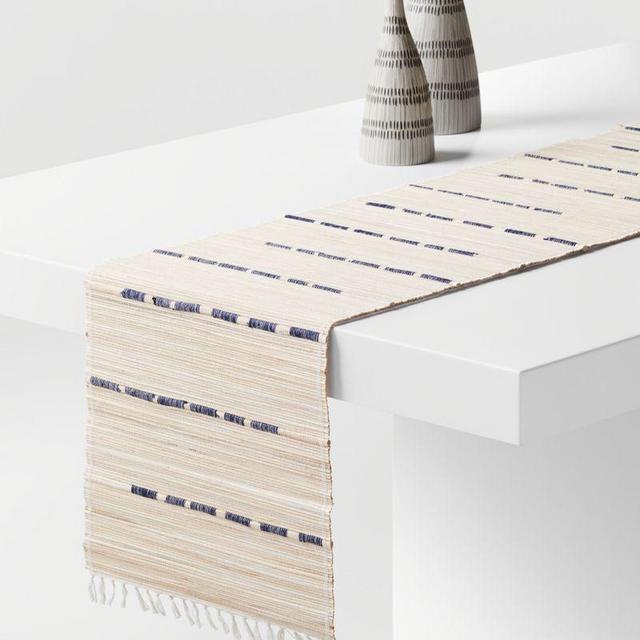 Crate and Barrel Toyo 90" Fiber Table Runner