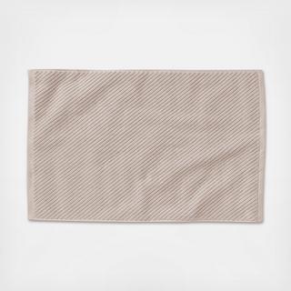 Air Weight Organic Twill Bath Mat