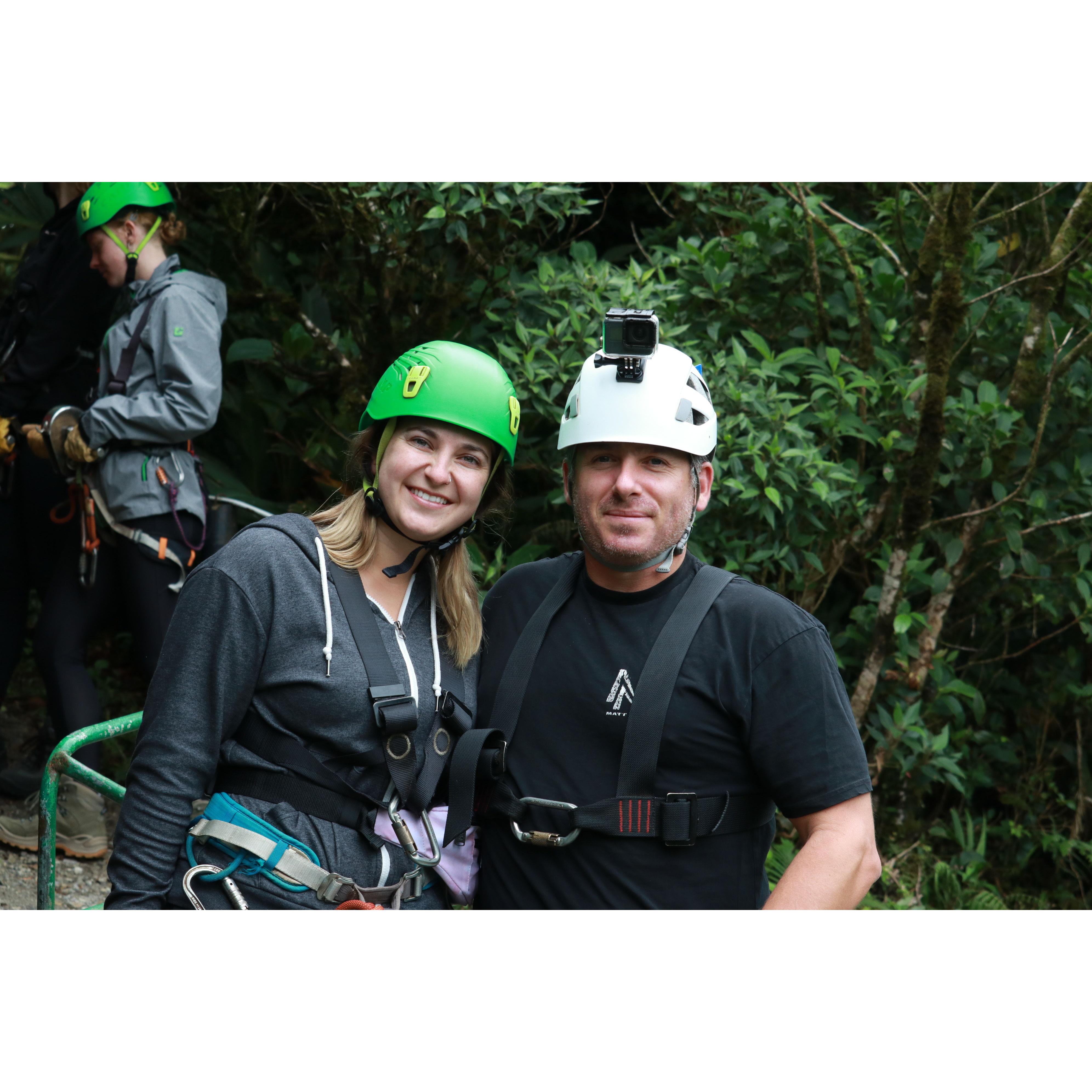 We went ziplining in Monteverde and had so much fun!