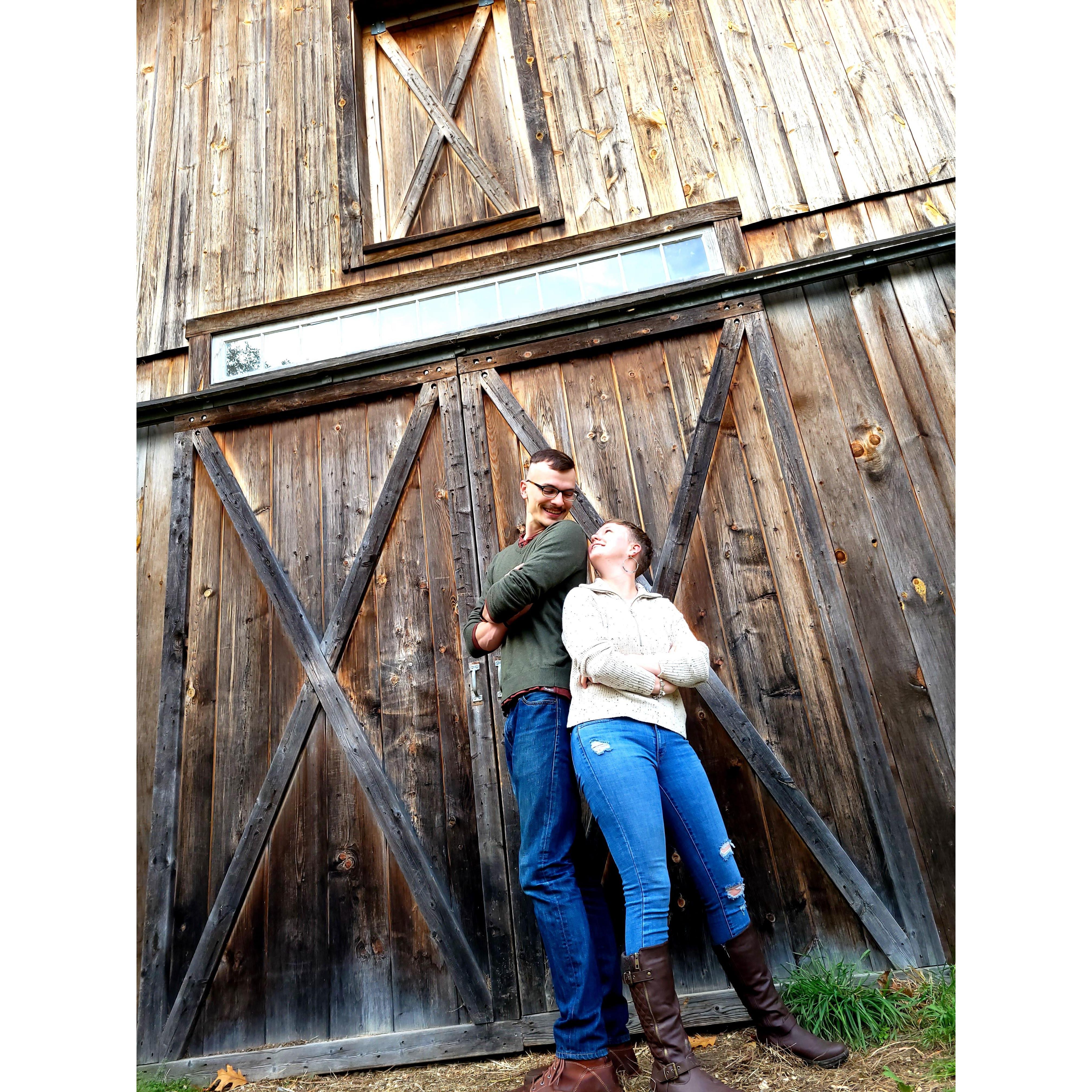 Engagement Pic Session - The height difference is part of our identity