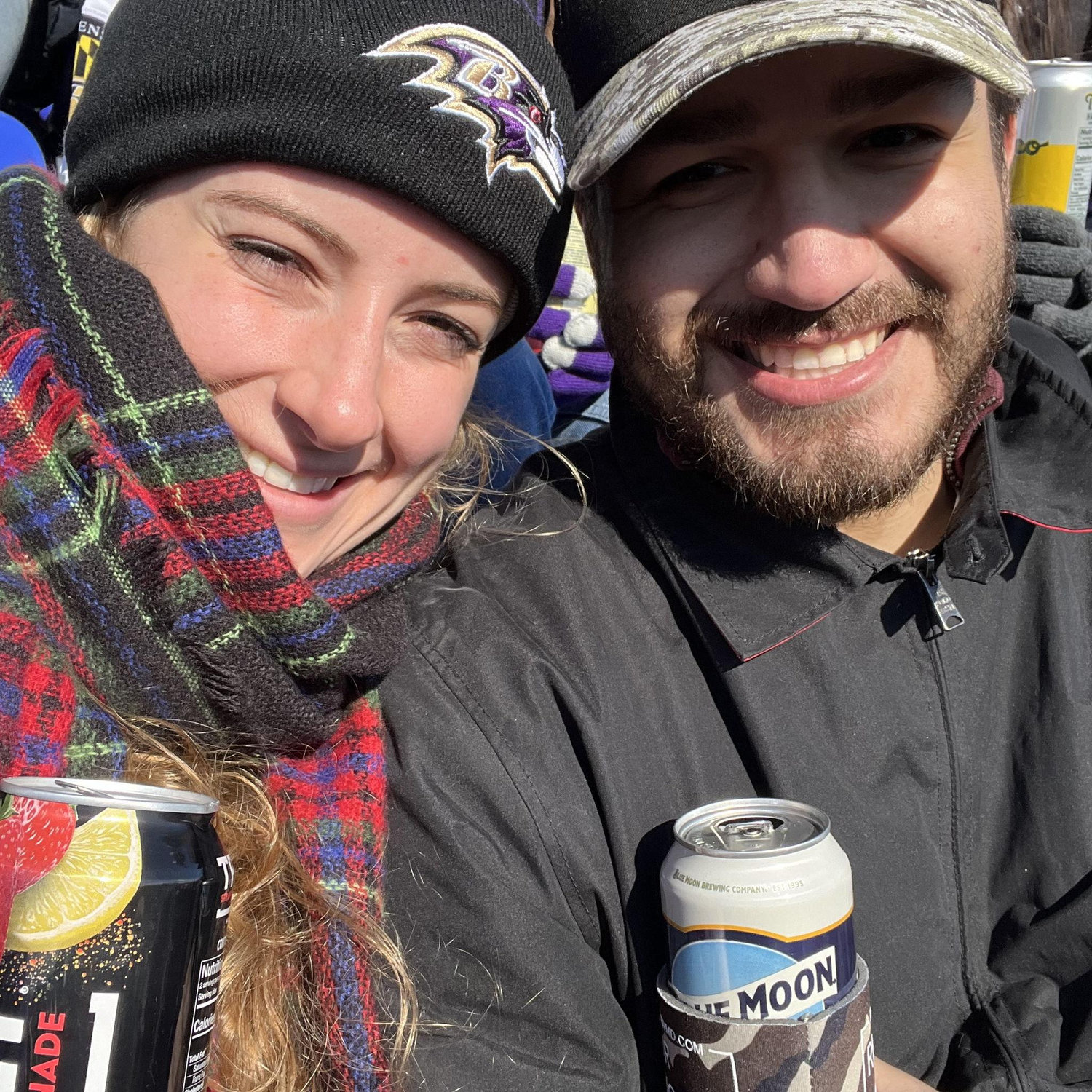 Ravens game! (Chilly!!)