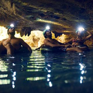 Belize Jungle River Cave Tubing Tour for 2
