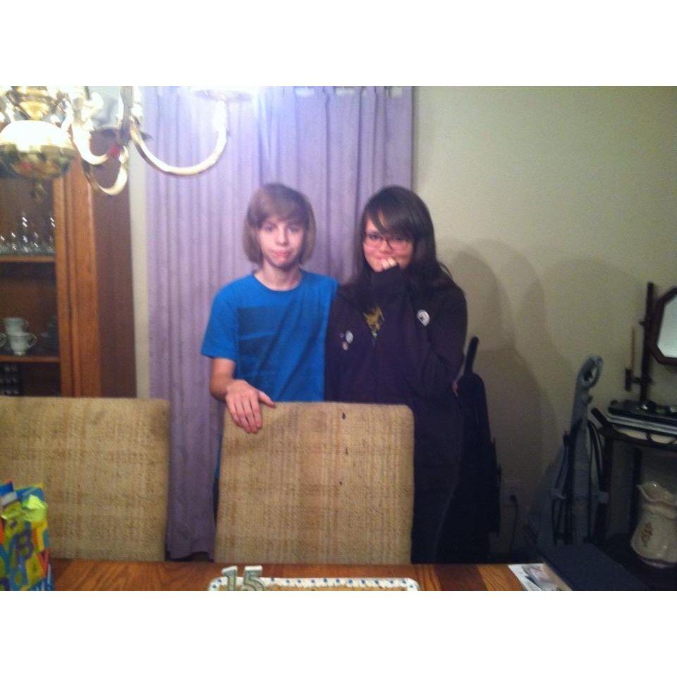 Dj's 15th birthday celebration, taken by Martina, Dj's mom. November 2012.