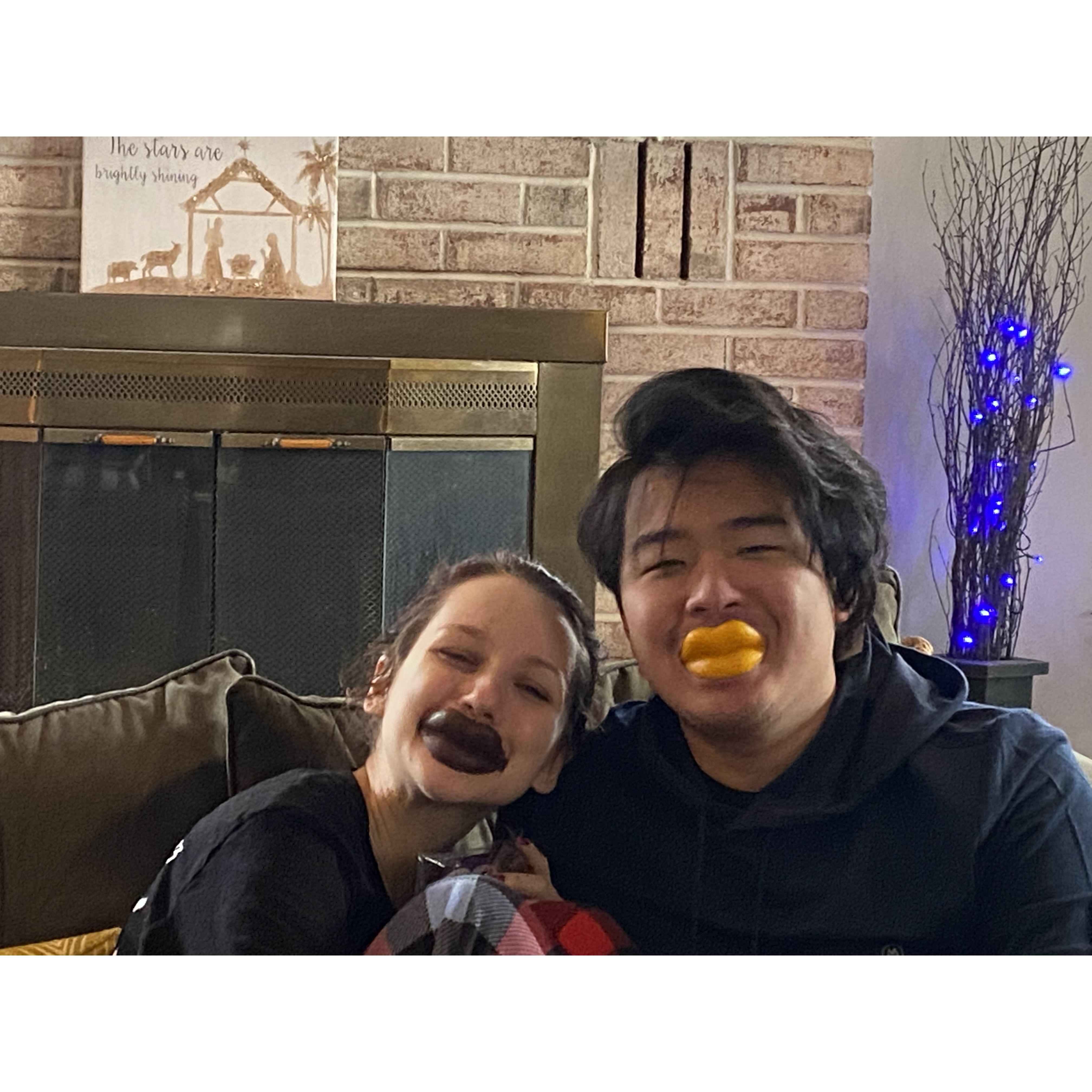 Our first Christmas together
