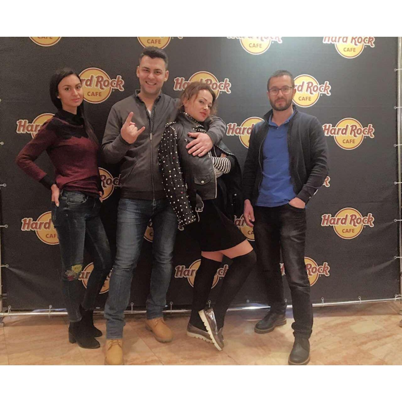 Hard Rock cafe в Москва.