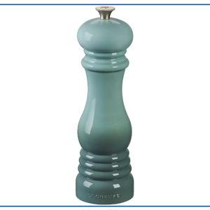 Le Creuset Pepper Mill, 8" x 2 1/2", Sea Salt