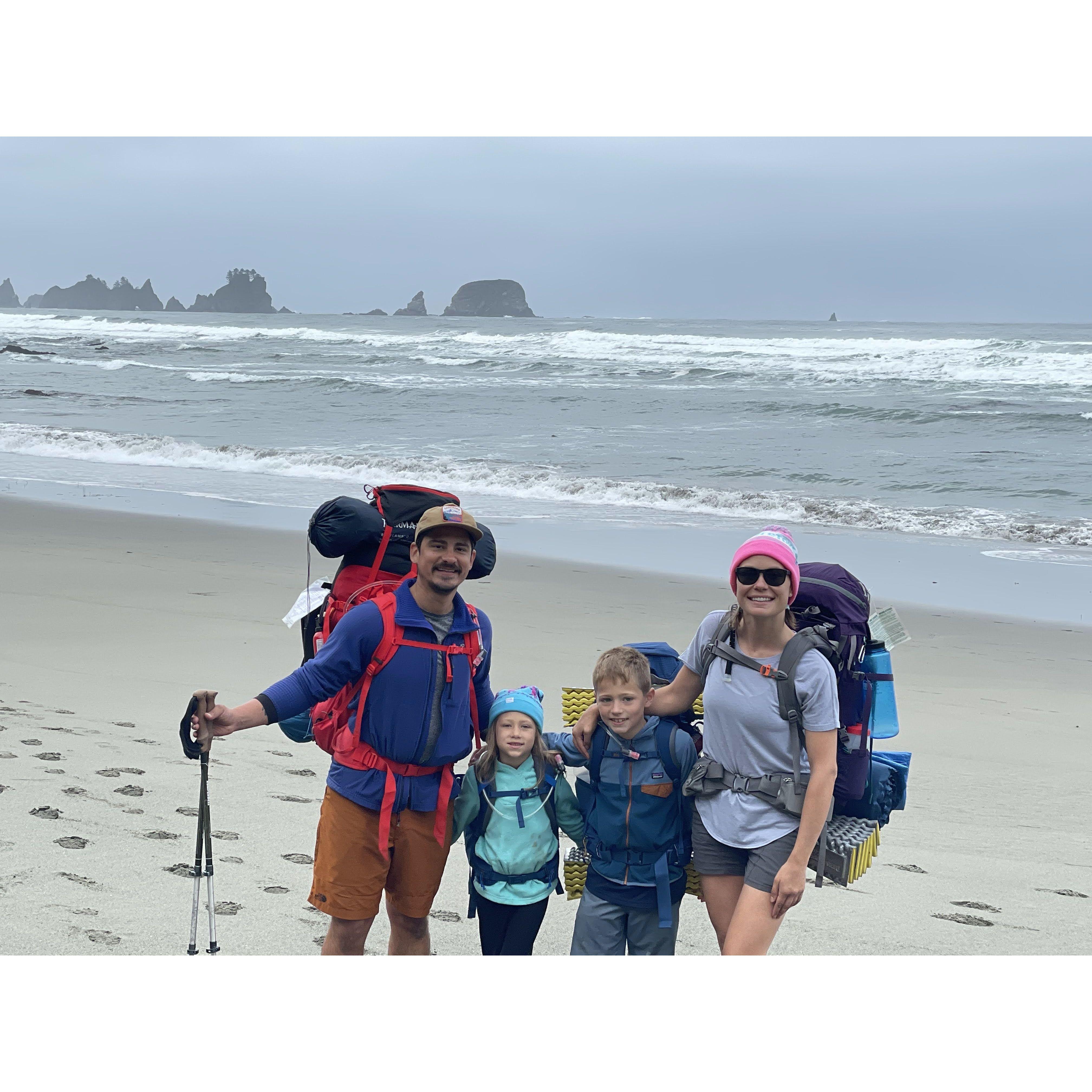 First Backpacking Trip with the Kids!