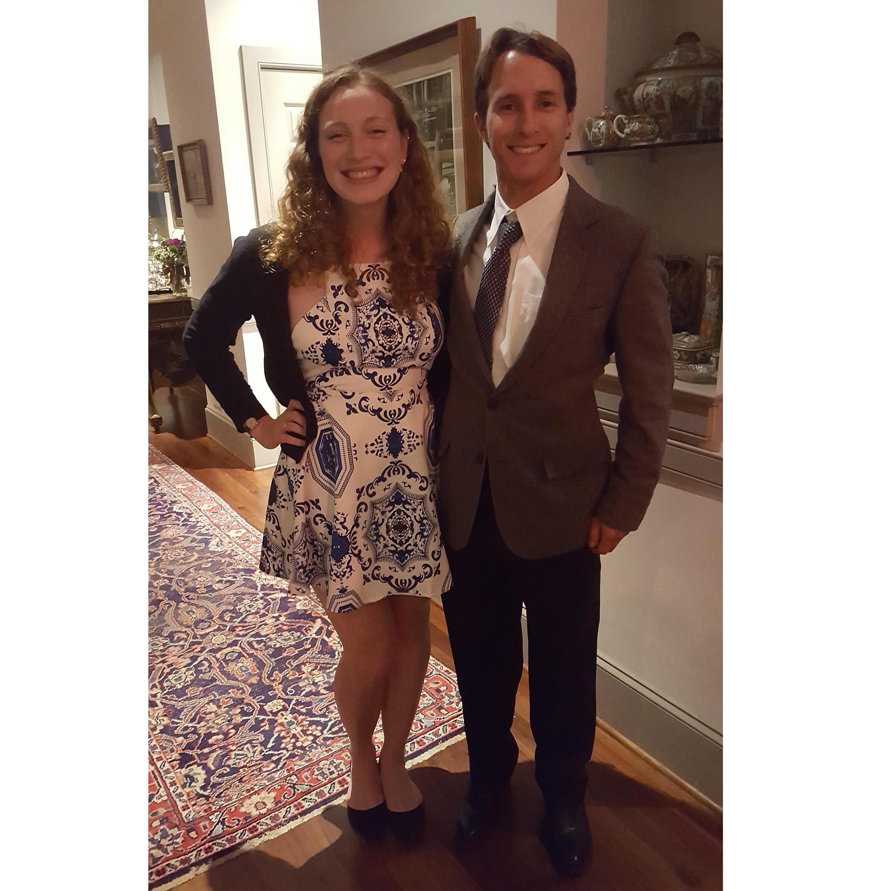 Our first photo together!