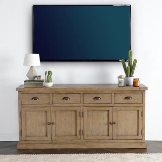 Quincy Reclaimed Pine 4-Drawer 4-Door Sideboard