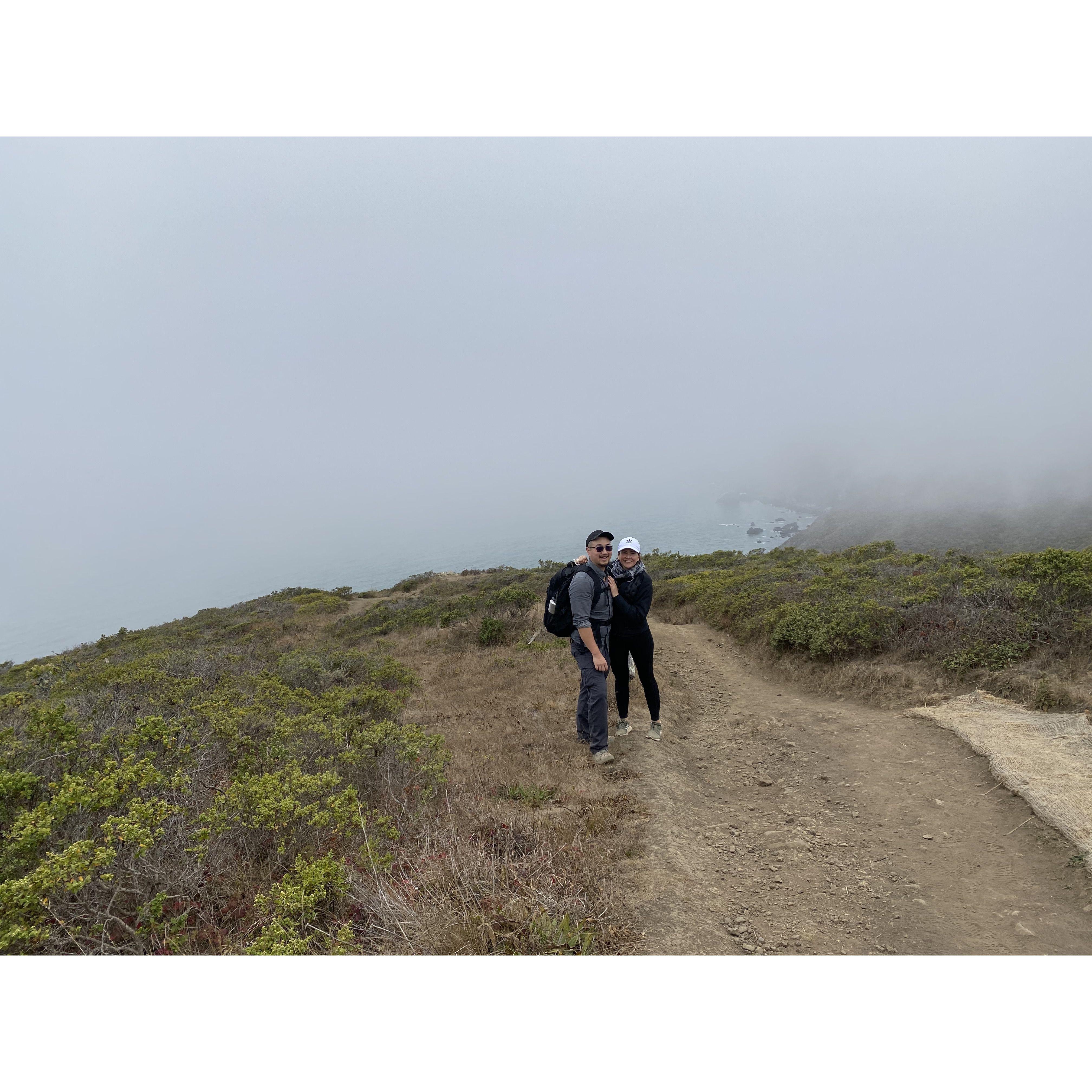Our first and last major hike LOL