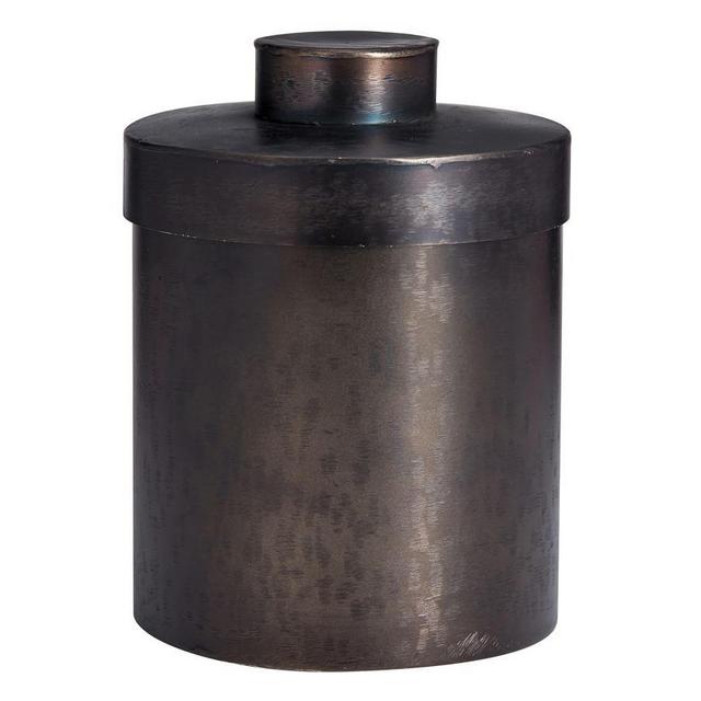 Antique Black Odin Canister, Large