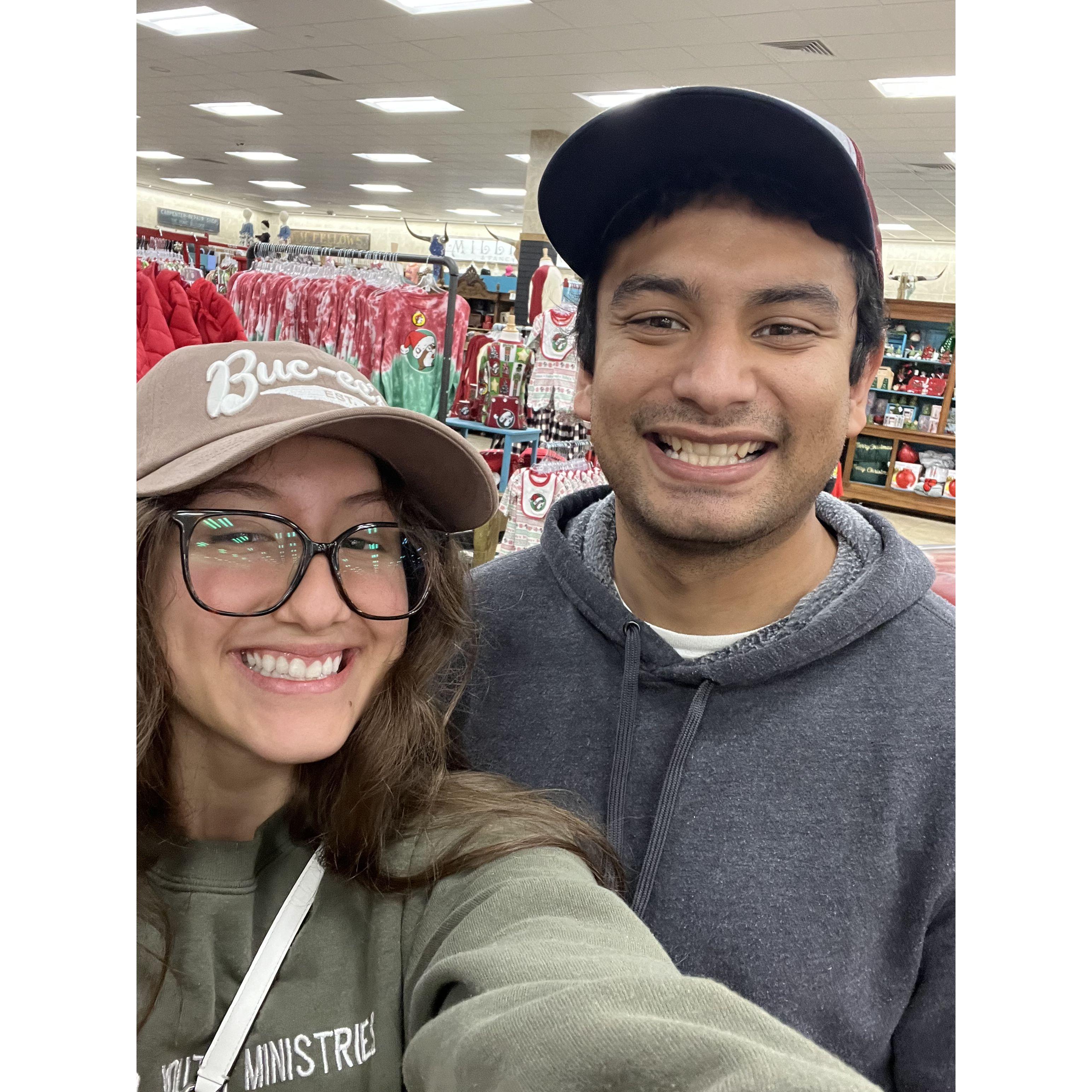 late night run to buccees :)