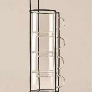 Glass Mug Tower