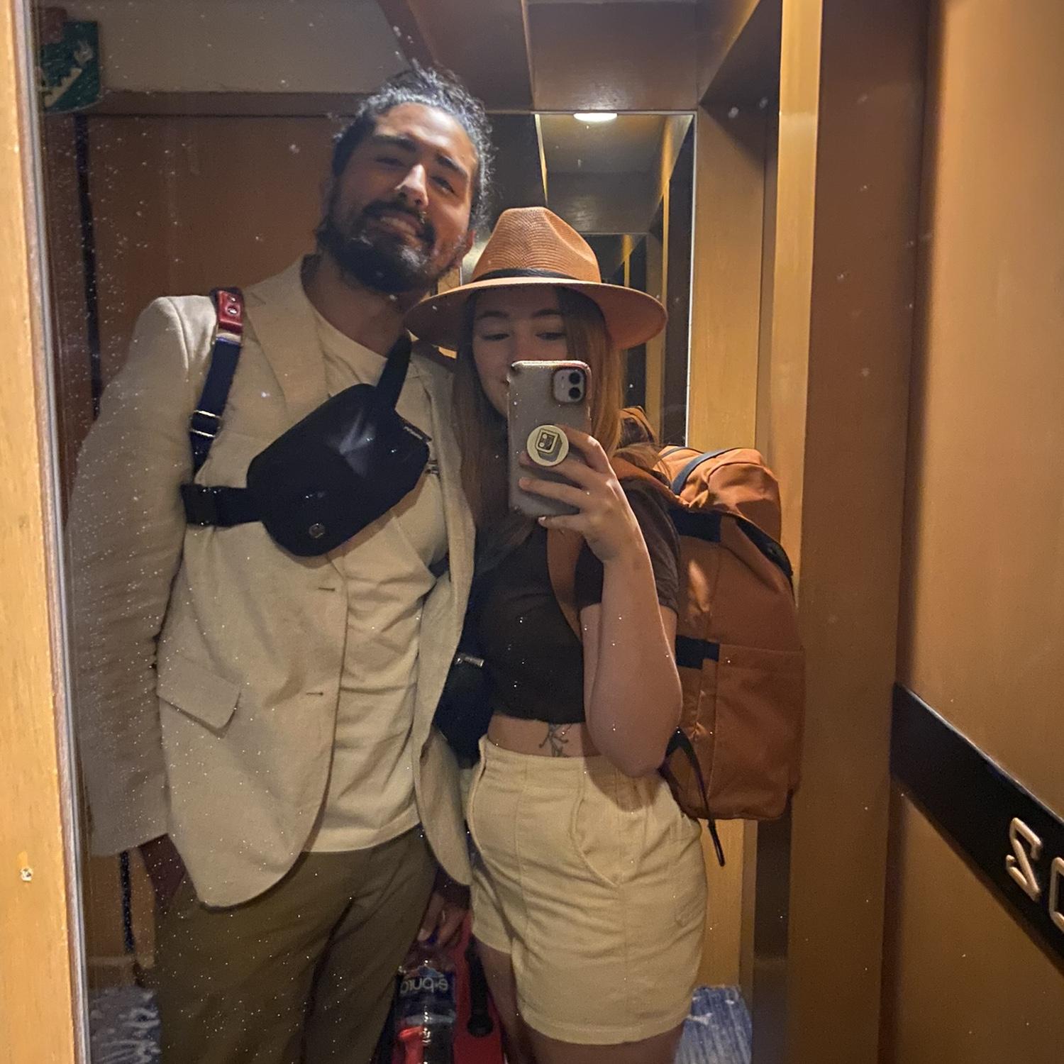 we live out of these backpacks everytime we travel