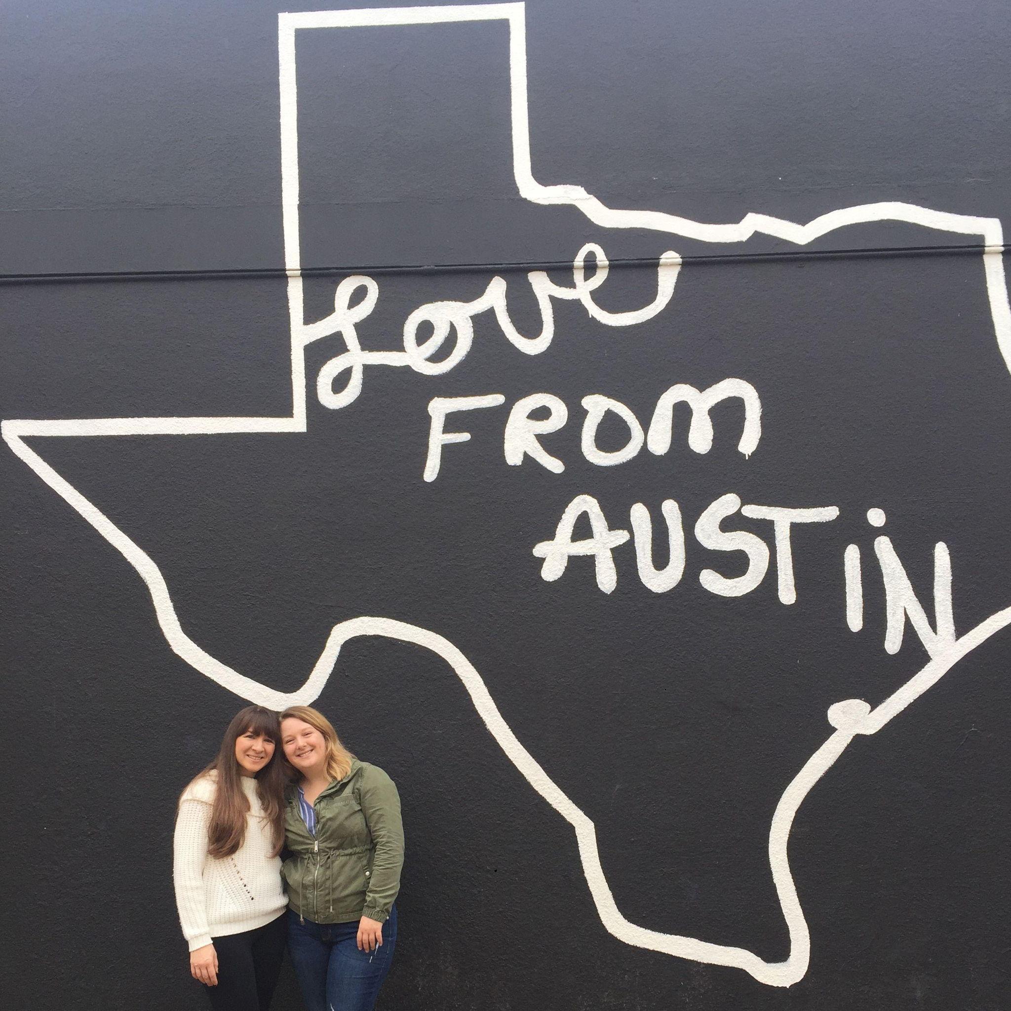 Jess visits Erika in Texas - February, 2019