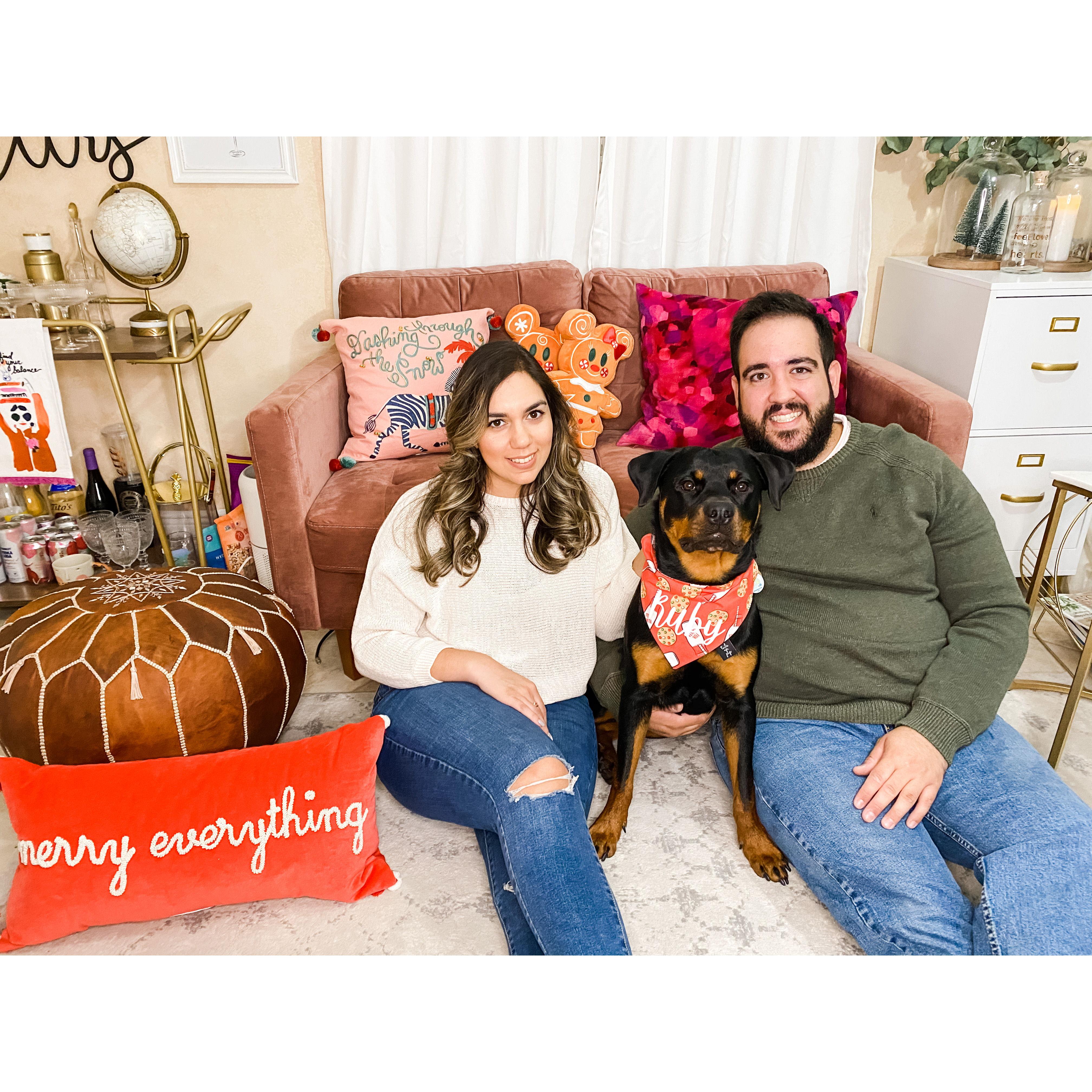 Our first Christmas card