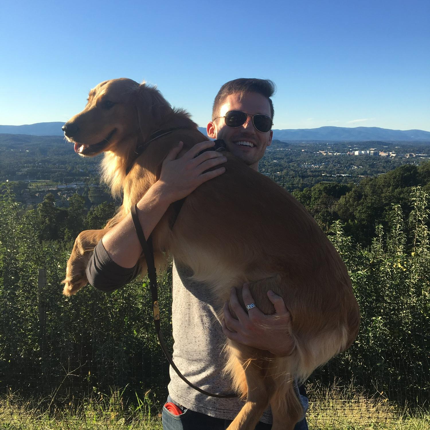 Our first date at Carter Mountain Orchard - October 13, 2018!