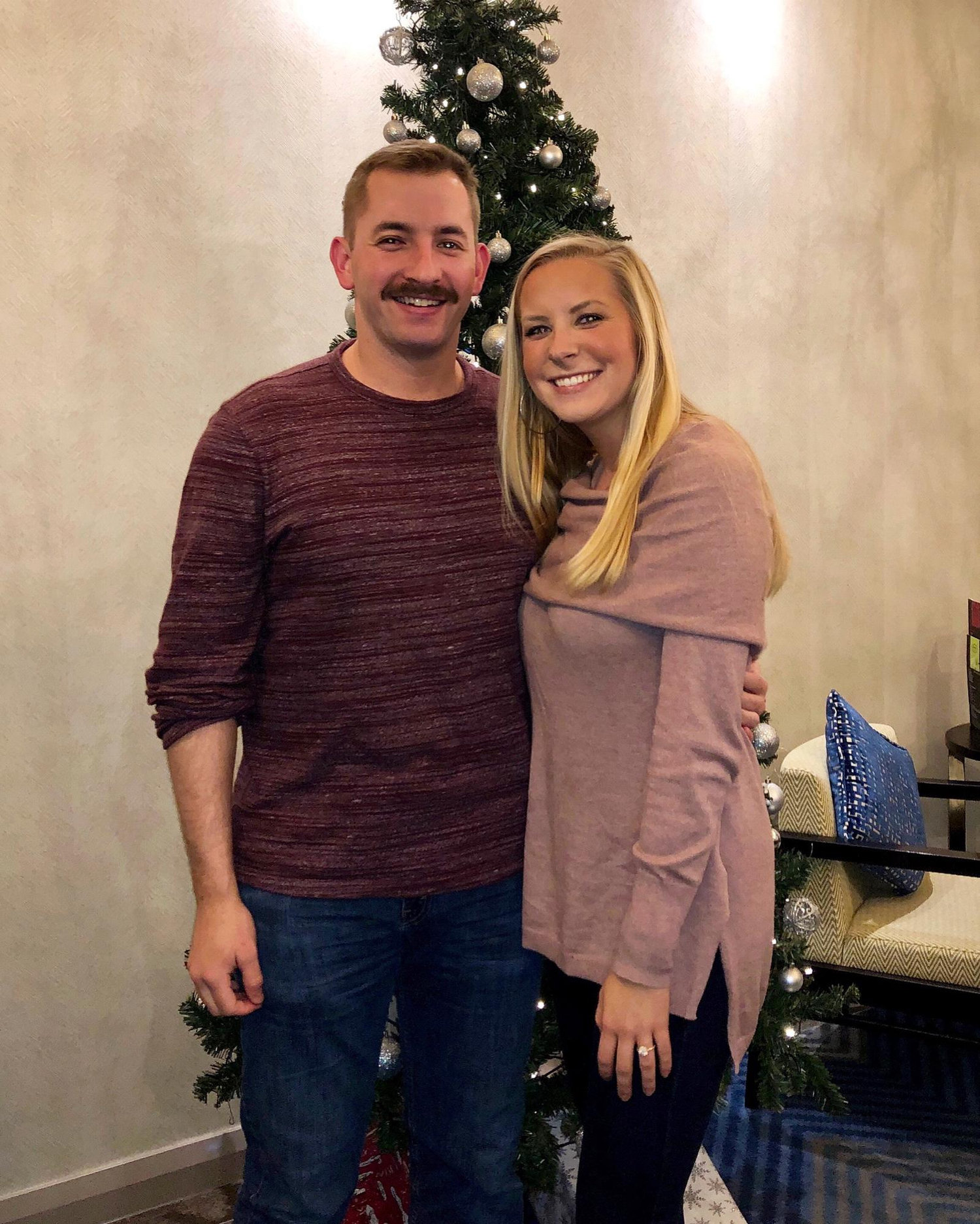 Erin visited Matt during his deployment on a port call in Scotland in December 2018. The two stayed in downtown Glasgow and explored all through the country.