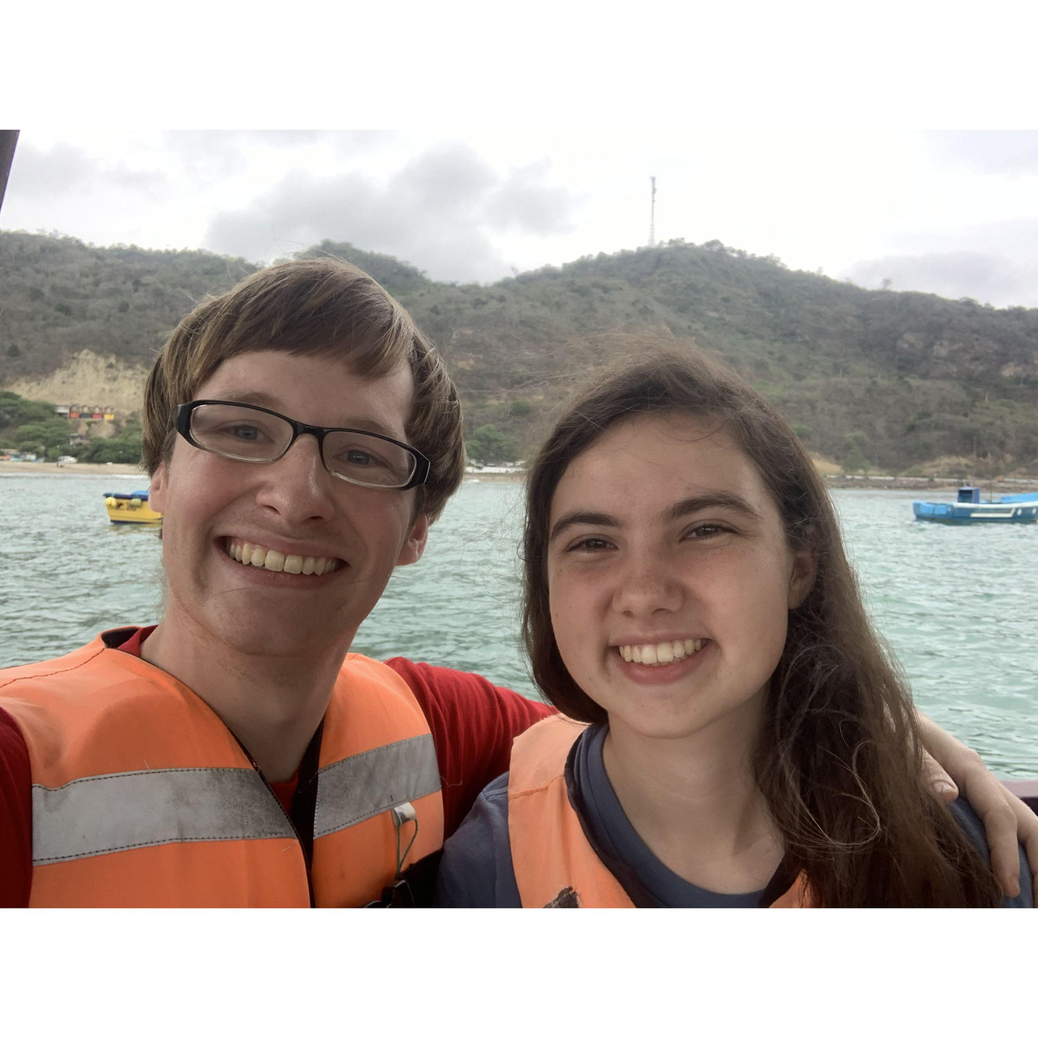 January 2, 2024 - In Ecuador on an island tour