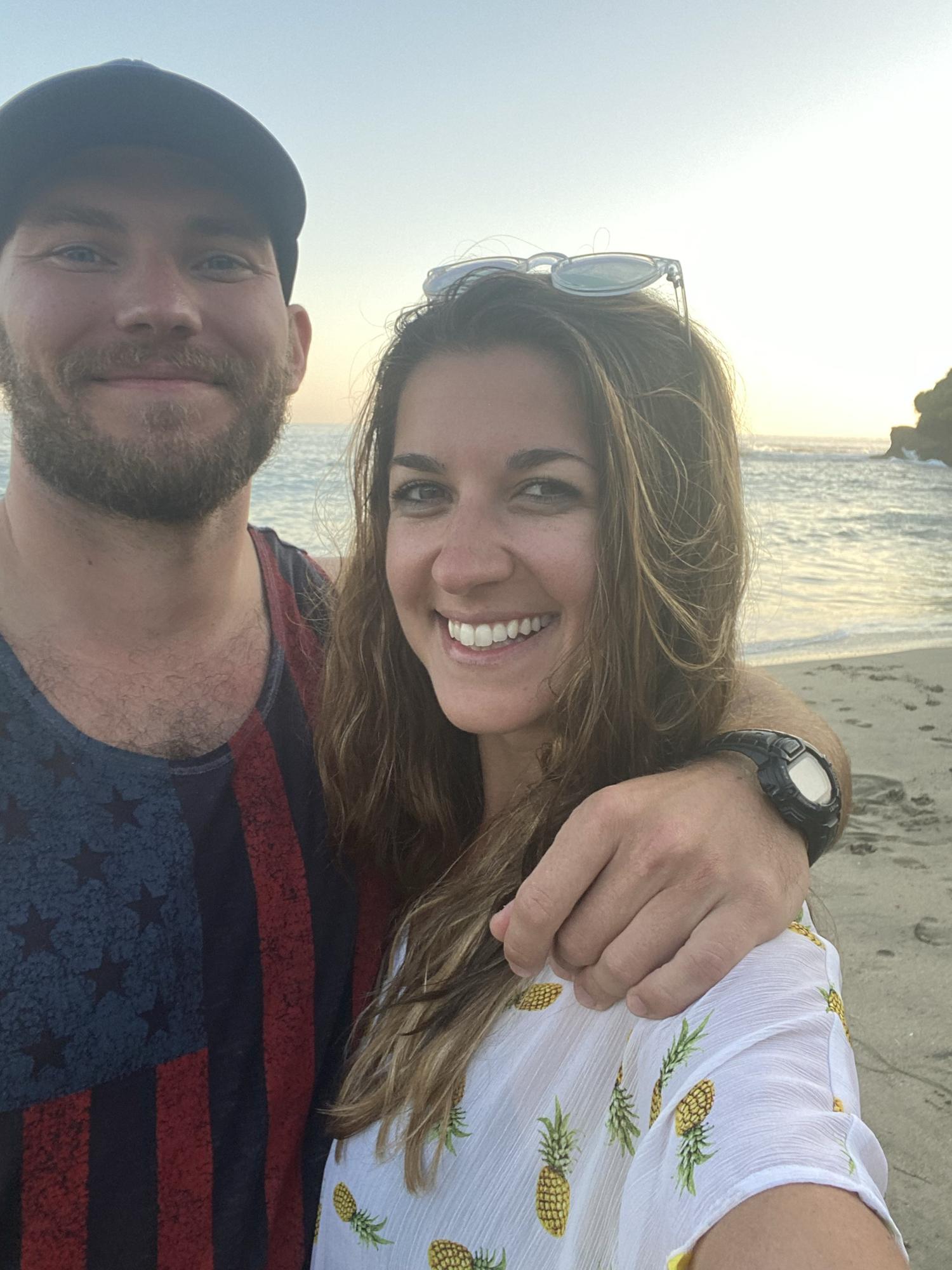 We love beach walks in Orange County, CA!