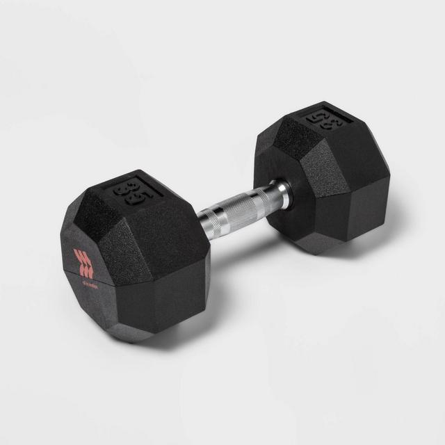 Hex Dumbbell 35lbs Black - All in Motion™