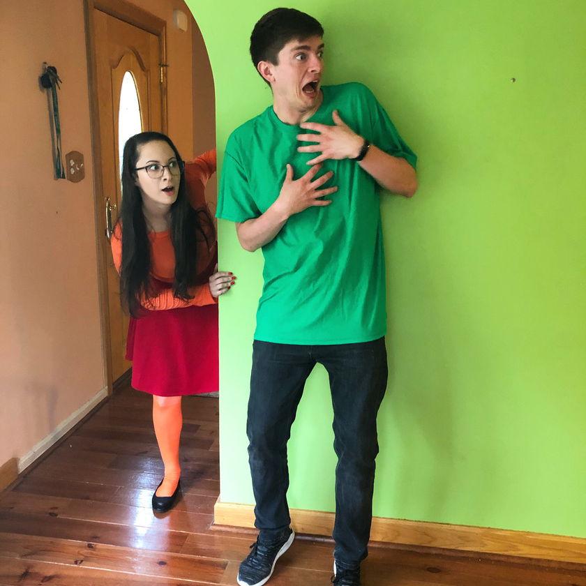 Halloween 2019, Shaggy and Velma from Scooby Doo!