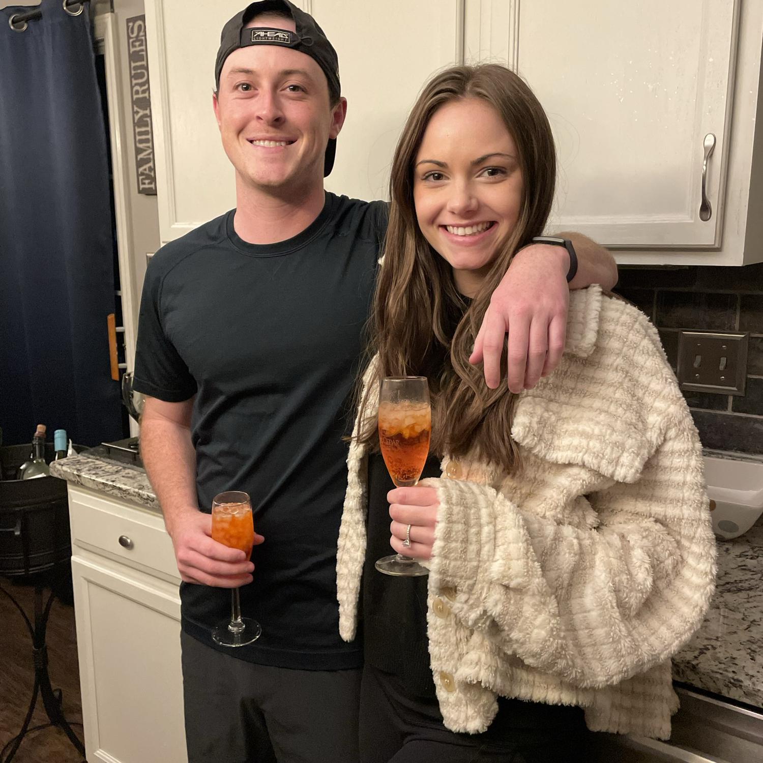 Spending Thanksgiving together with Alyssa’s family!
