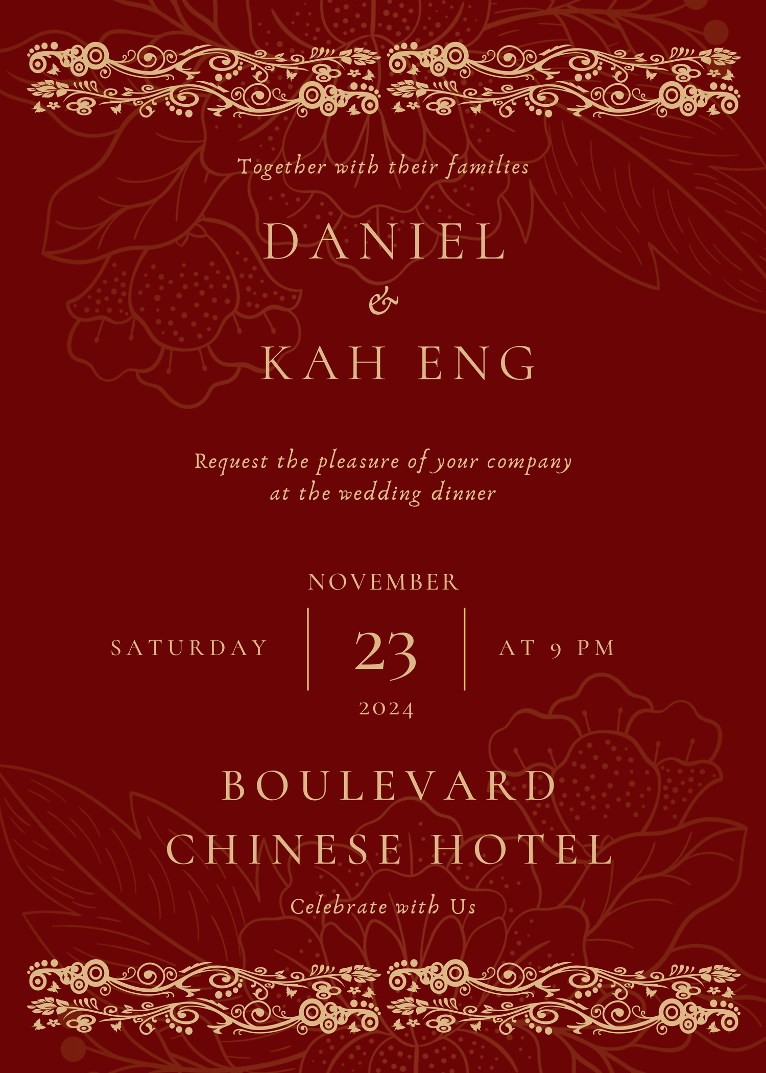 The Wedding Website of Daniel Wong and Kah Eng