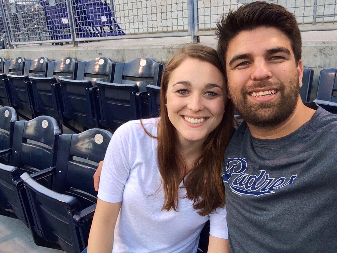 Our first Padres game as an "official" couple!
August 2014
San Diego, CA