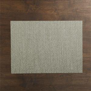 Chilewich  - Chilewich ® Purl Silver Vinyl Placemat