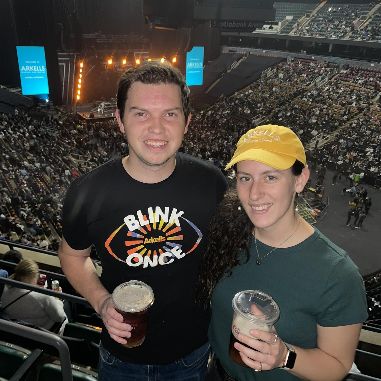 Tim recently learned that he's a concert fanatic, and will even drive to Toronto for a day trip if the tickets are good enough!