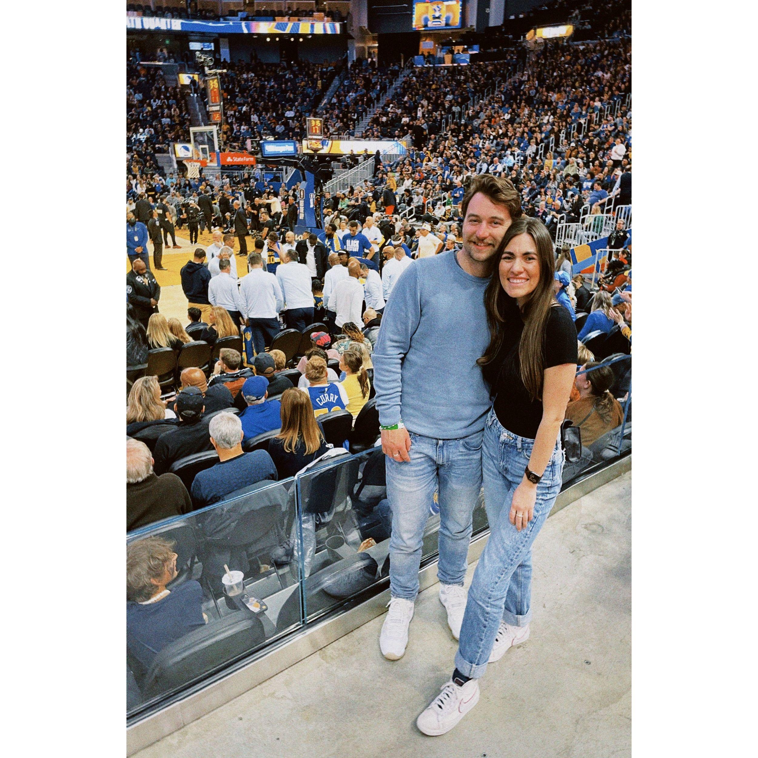 Warriors game!