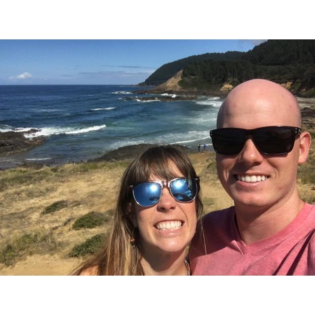 Oregon coast trip after Max's masters defense (2016)