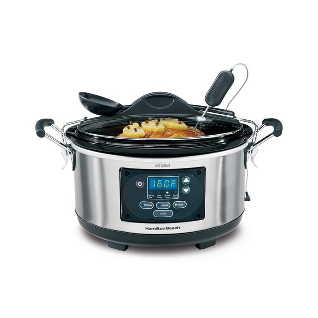 Hamilton Beach Set and Forget 6 Qt. Programmable Slow Cooker