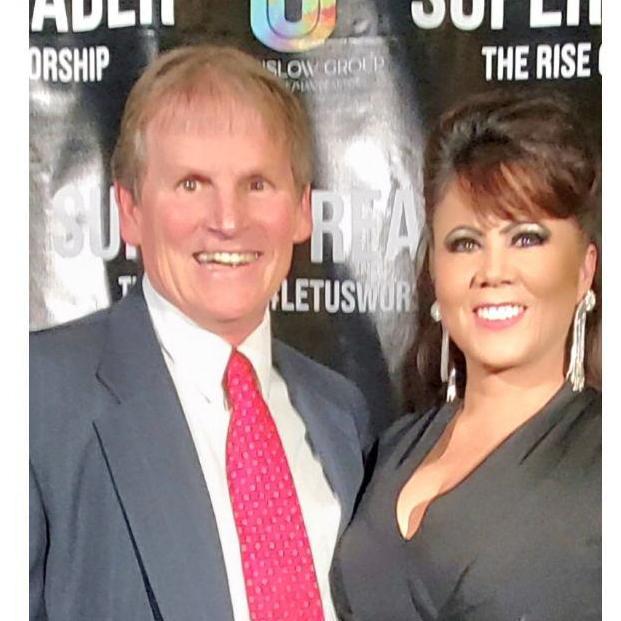 At World Premiere of Super Spreader - Scott and Brenda on the red carpet