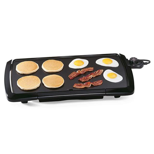 New Presto Cool Touch Griddle Premium Nonstick Surface For Stick-Free Cooking And Easy Cleaning