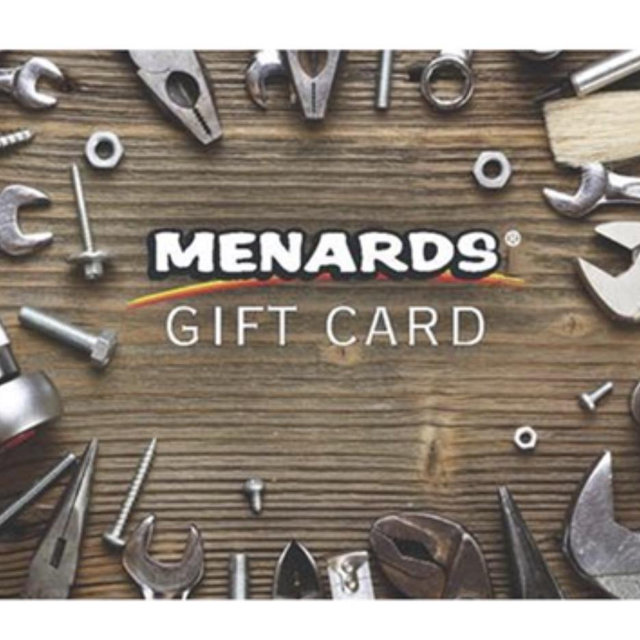 Menards Card (Home Projects)