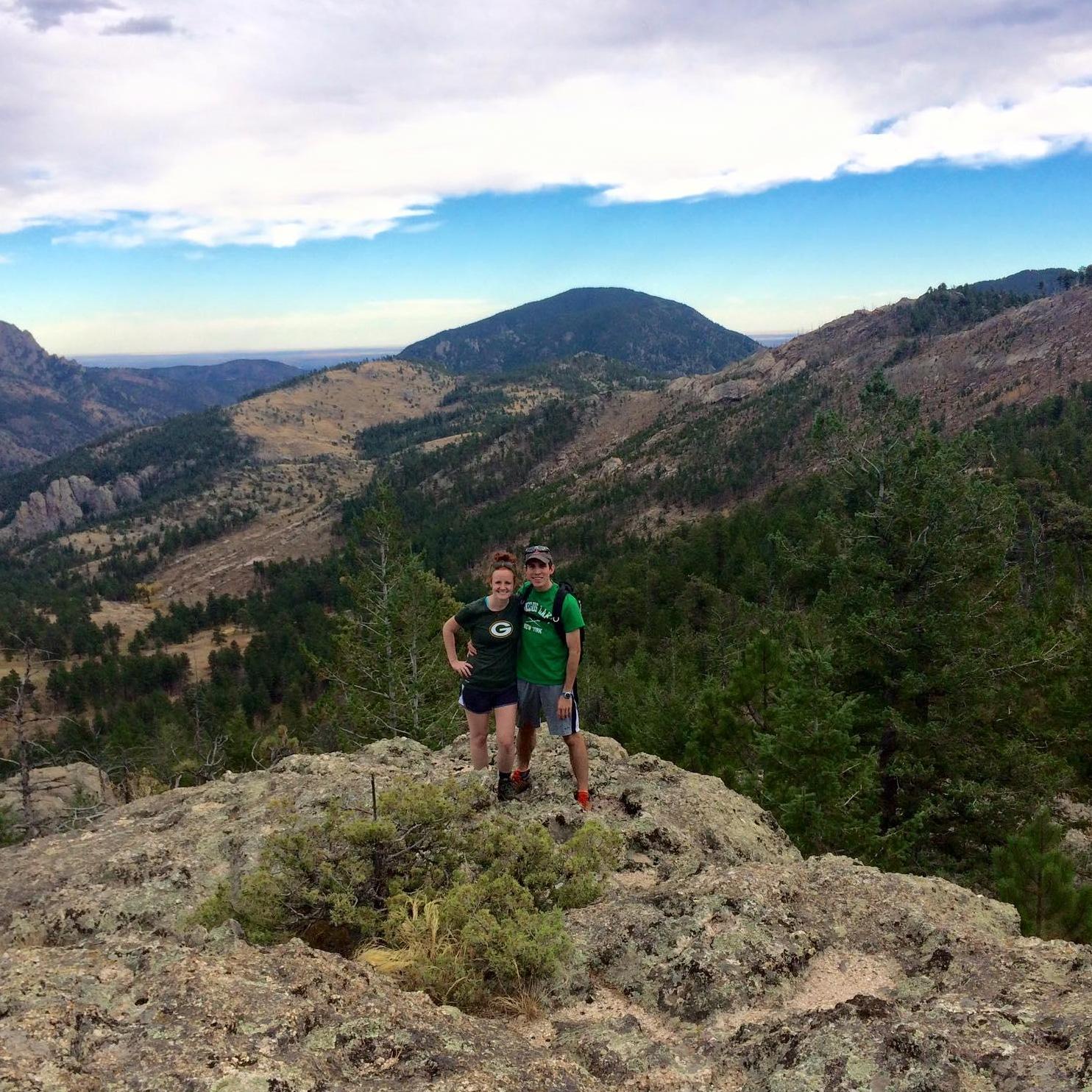 On top of a mountain in Colorado (Fall 2015)