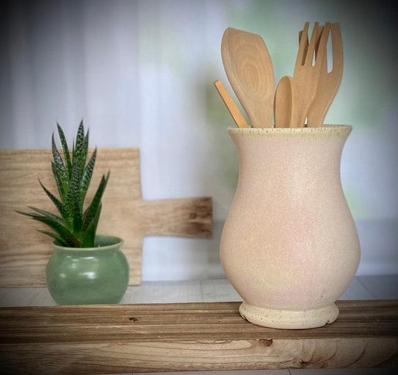 Stoneware Utensil Crock
