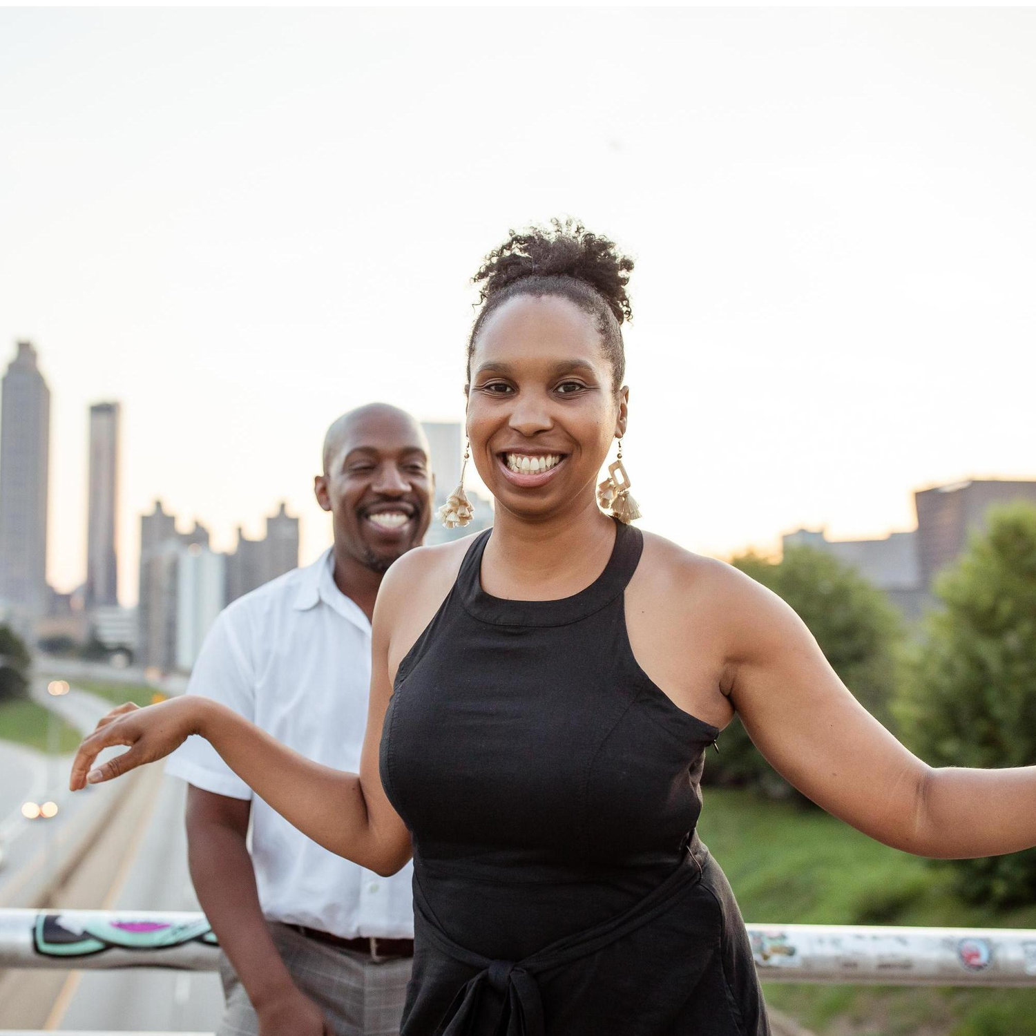 Dancing on the Jackson St. bridge. Why? Why not?