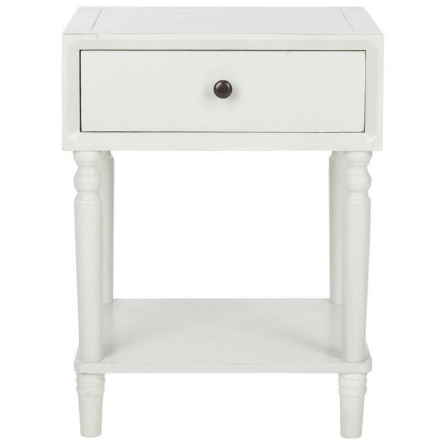 Siobhan Nightstand with Storage Off White - Safavieh