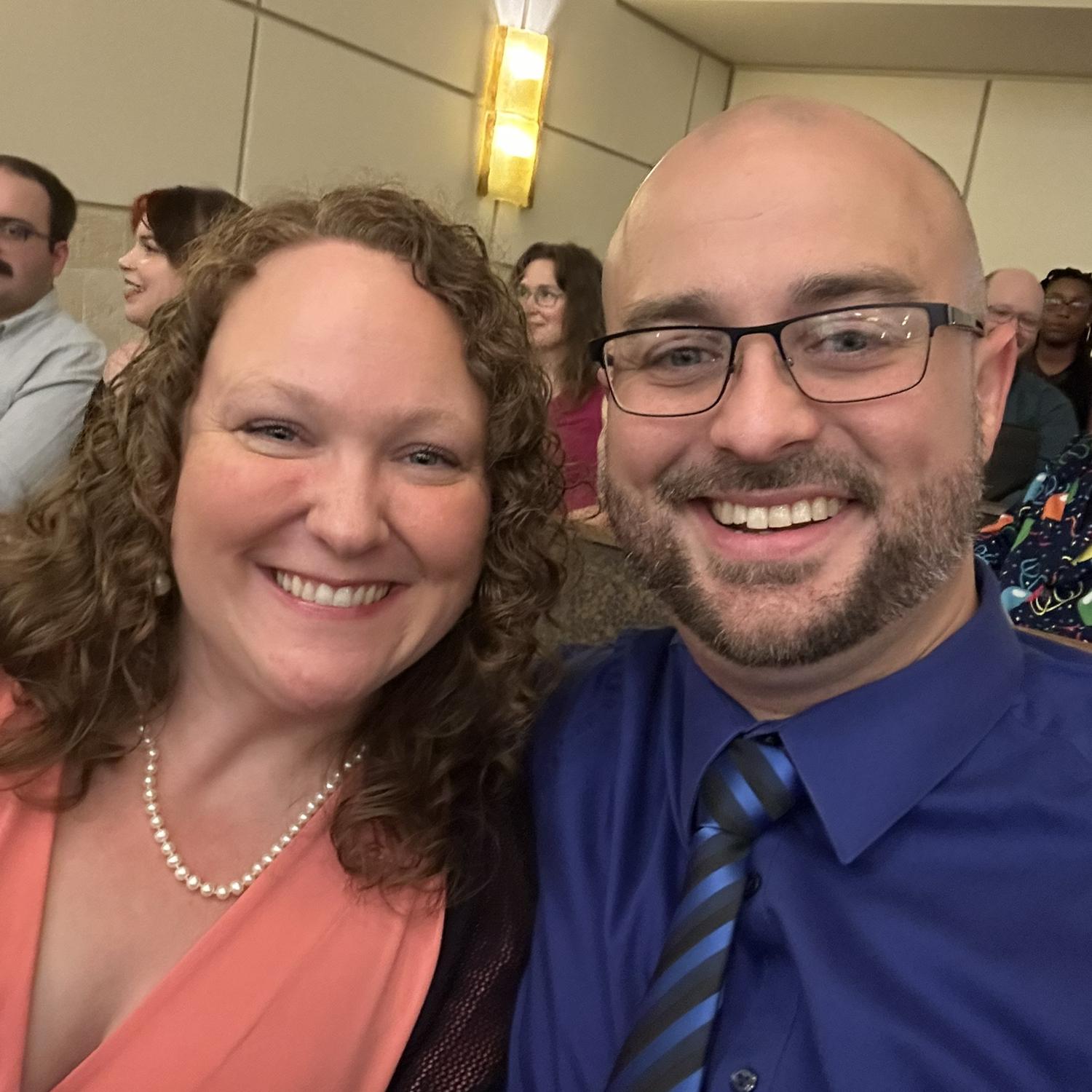 Celebrating the marriage of friends together. ❤️