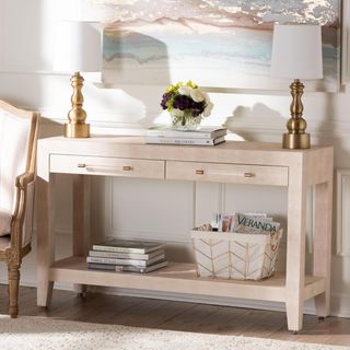Nira 2-Drawer Console Table