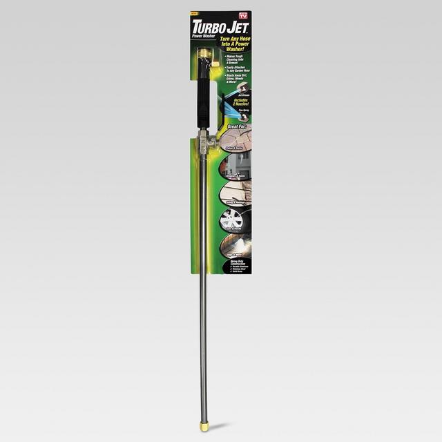 80psi Turbo Jet Power Washer 29.5" - Steel - As Seen on TV