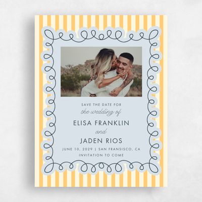 Honey, Yellow Wedding Save the Date - Imogen Photo