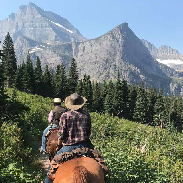Many Glacier Half Day Horseback Ride (2 tickets)