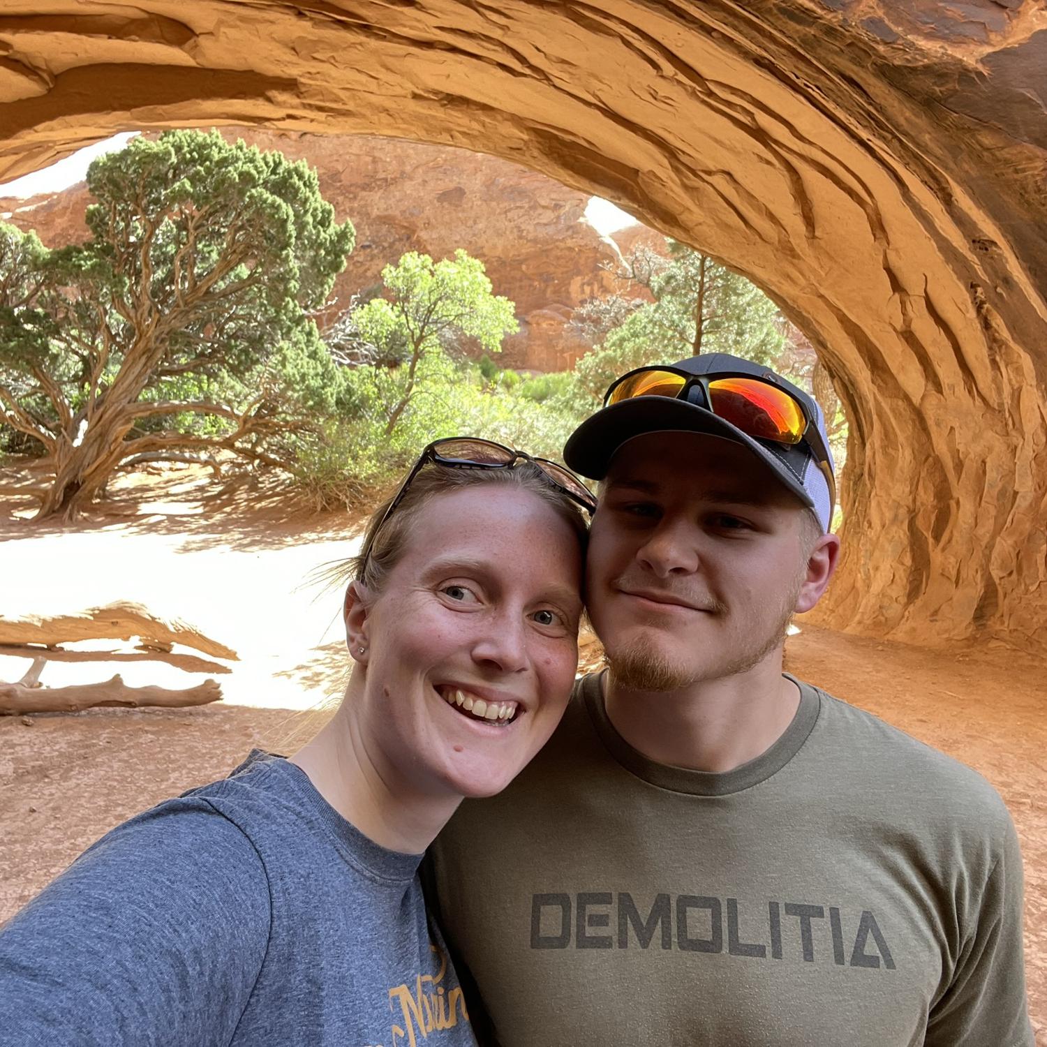 On our way back from CO we stopped at Arches National Park. May 2023