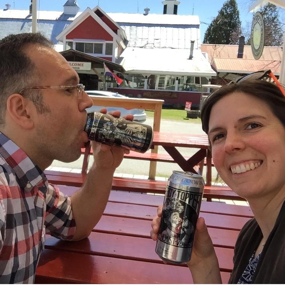 Beer tasting in VT