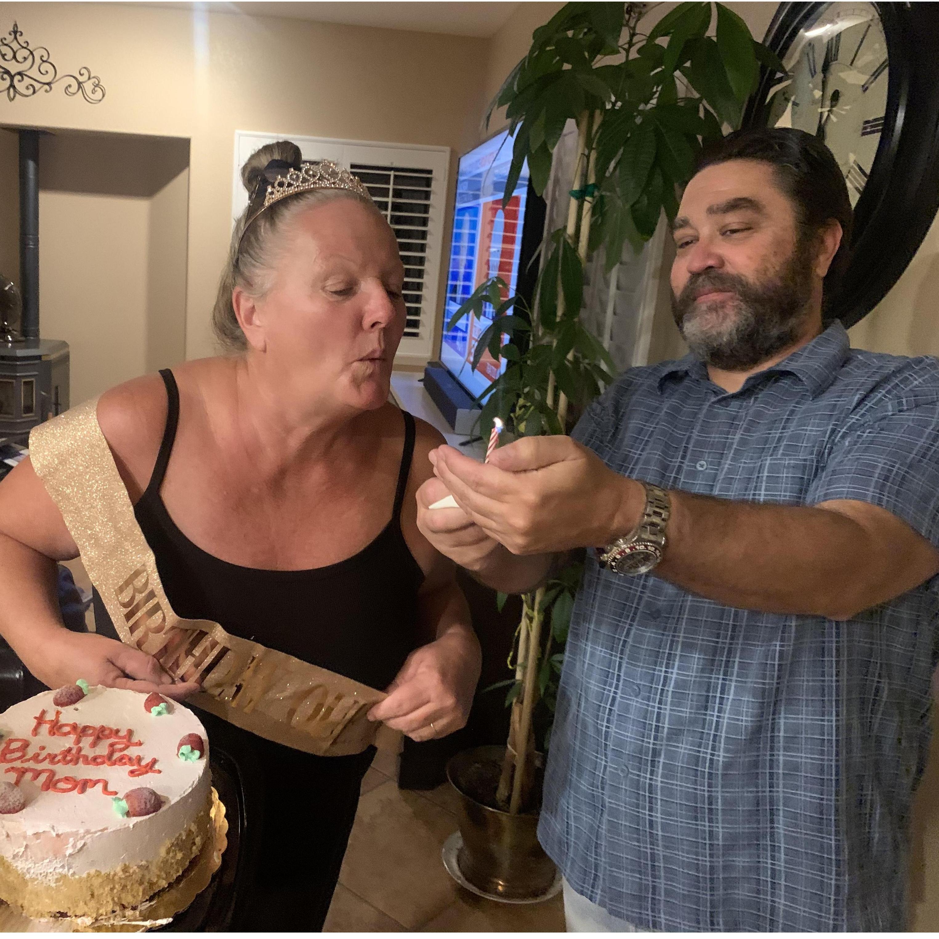 My Mom’s Birthday.